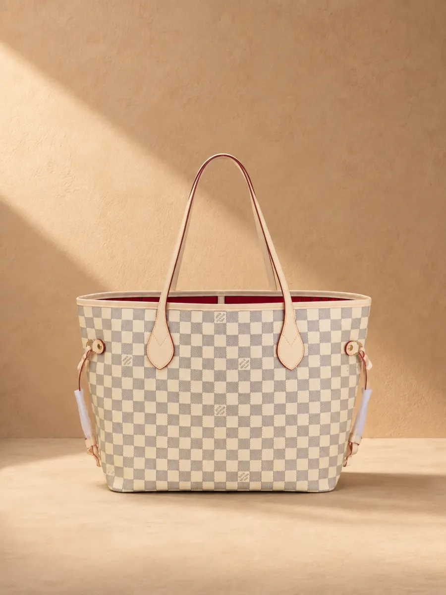 Black LV Monogram Tote Bag