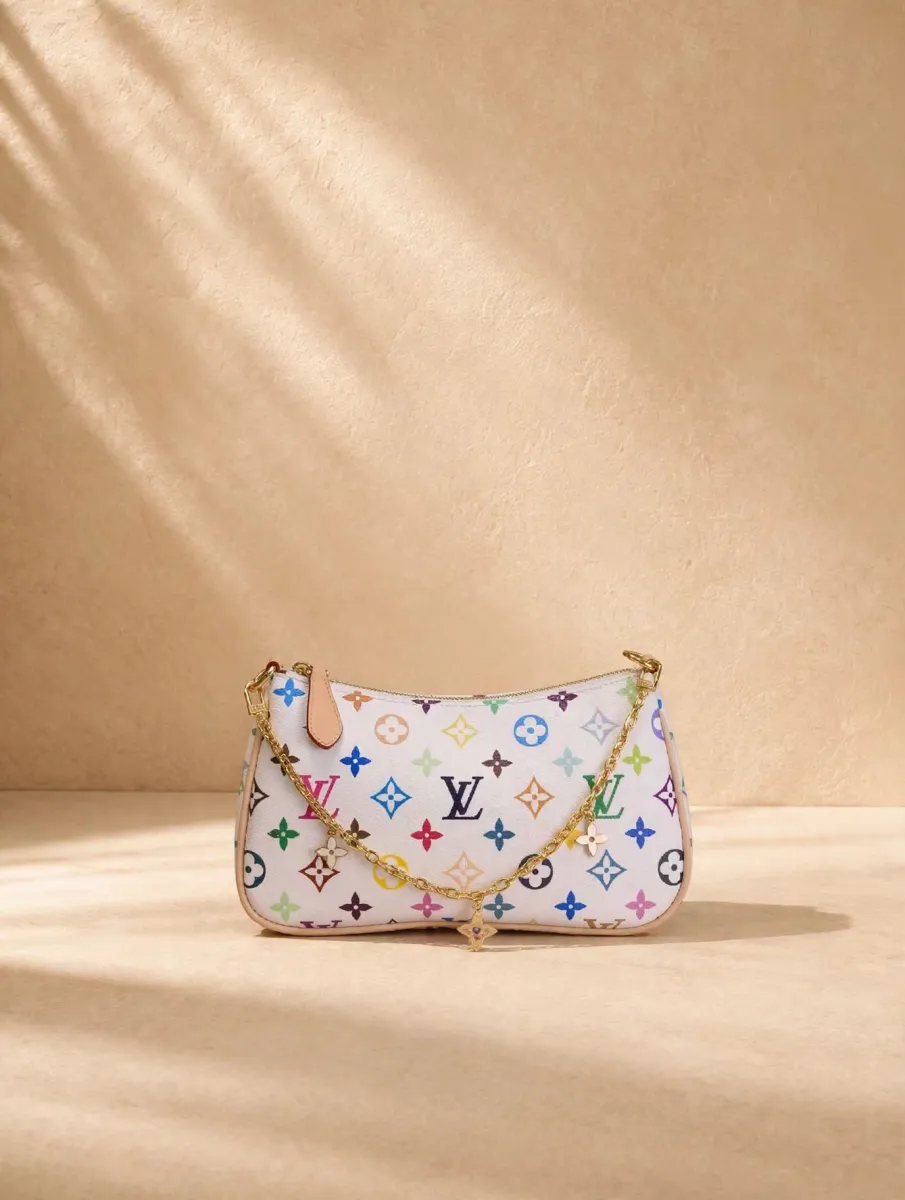 Charmé Multicolor Chain Shoulder Ba