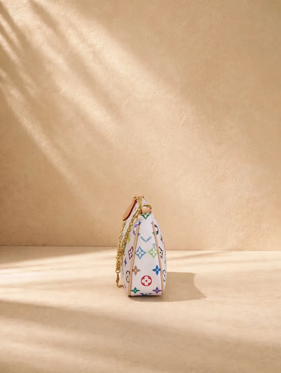 Charmé Multicolor Chain Shoulder Ba