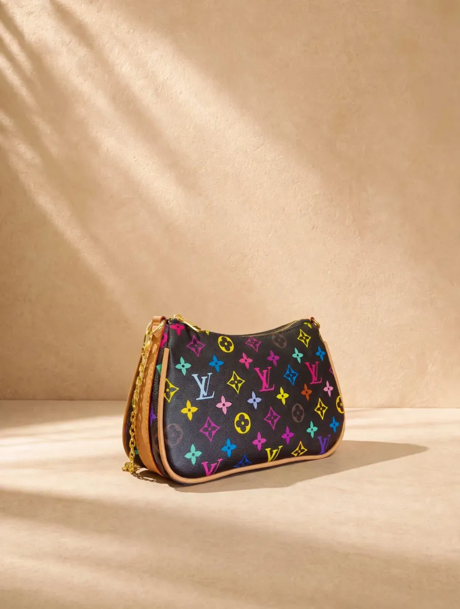Charmé Multicolor Chain Shoulder Ba