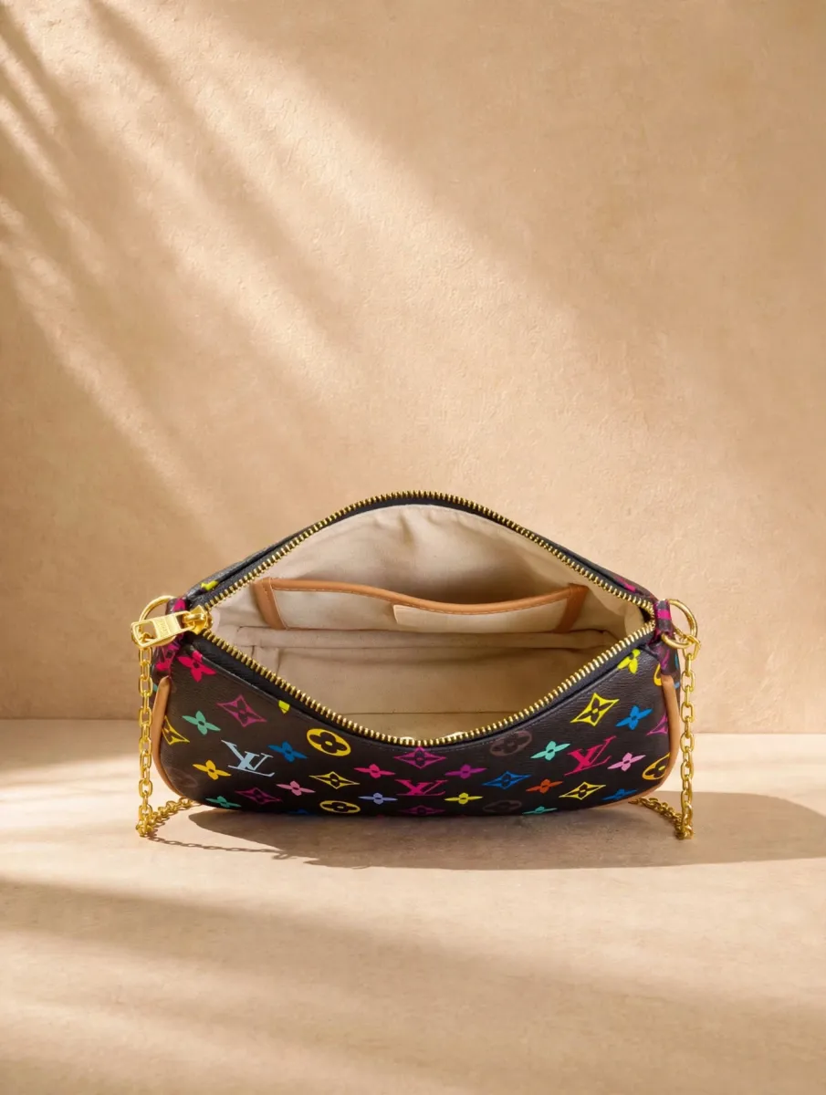 Charmé Multicolor Chain Shoulder Ba