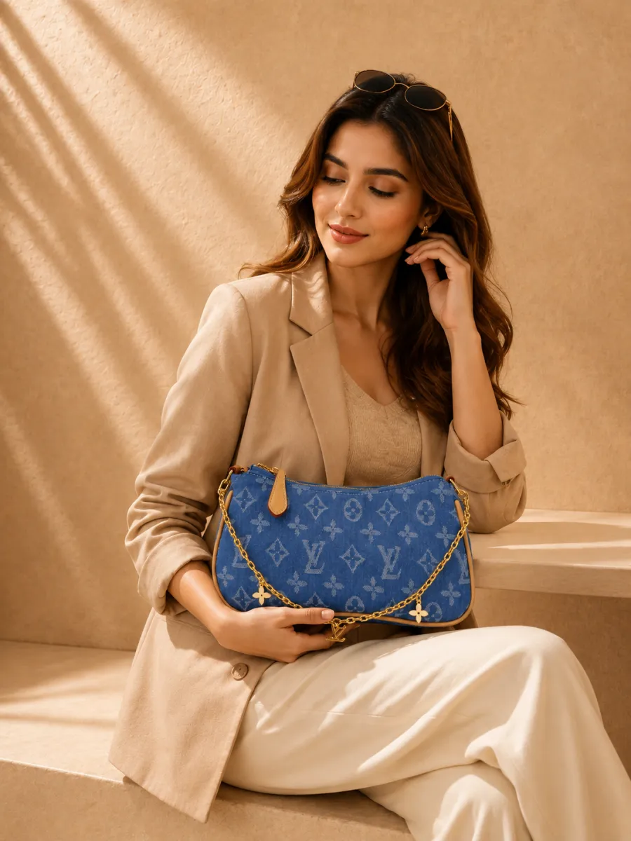 Charmé Multicolor Chain Shoulder Ba
