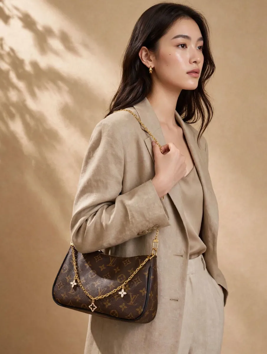 Charmé Multicolor Chain Shoulder Ba