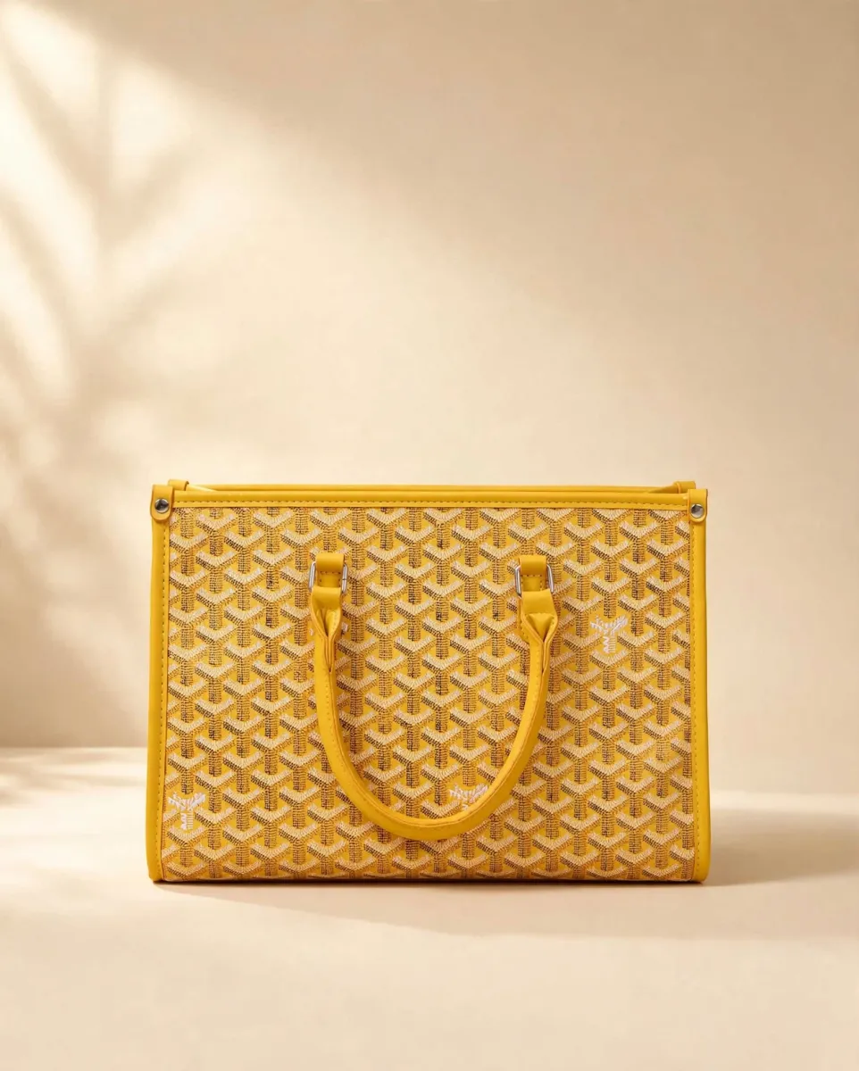 FM Prisem Heritage Tote  Sunshine Yellow 