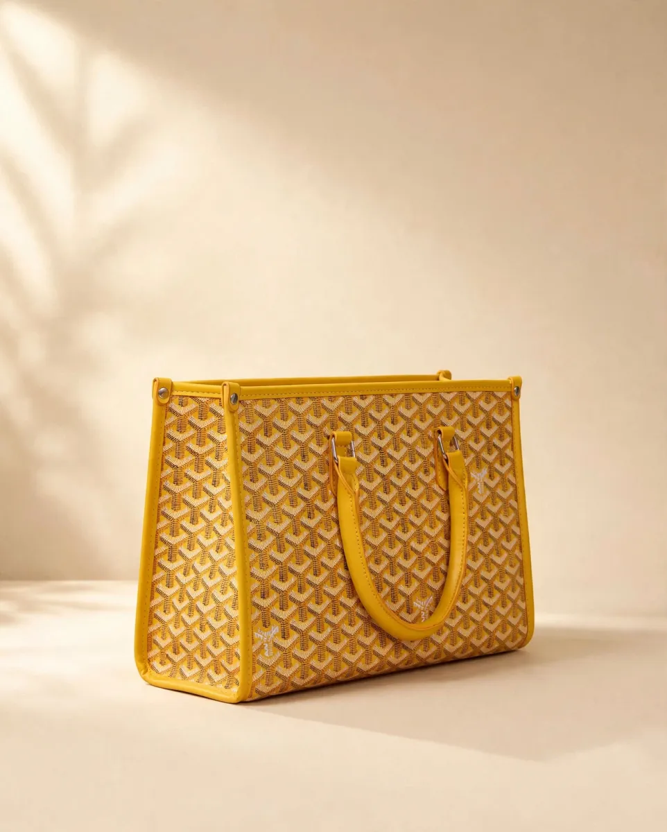 FM Prisem Heritage Tote  Sunshine Yellow 