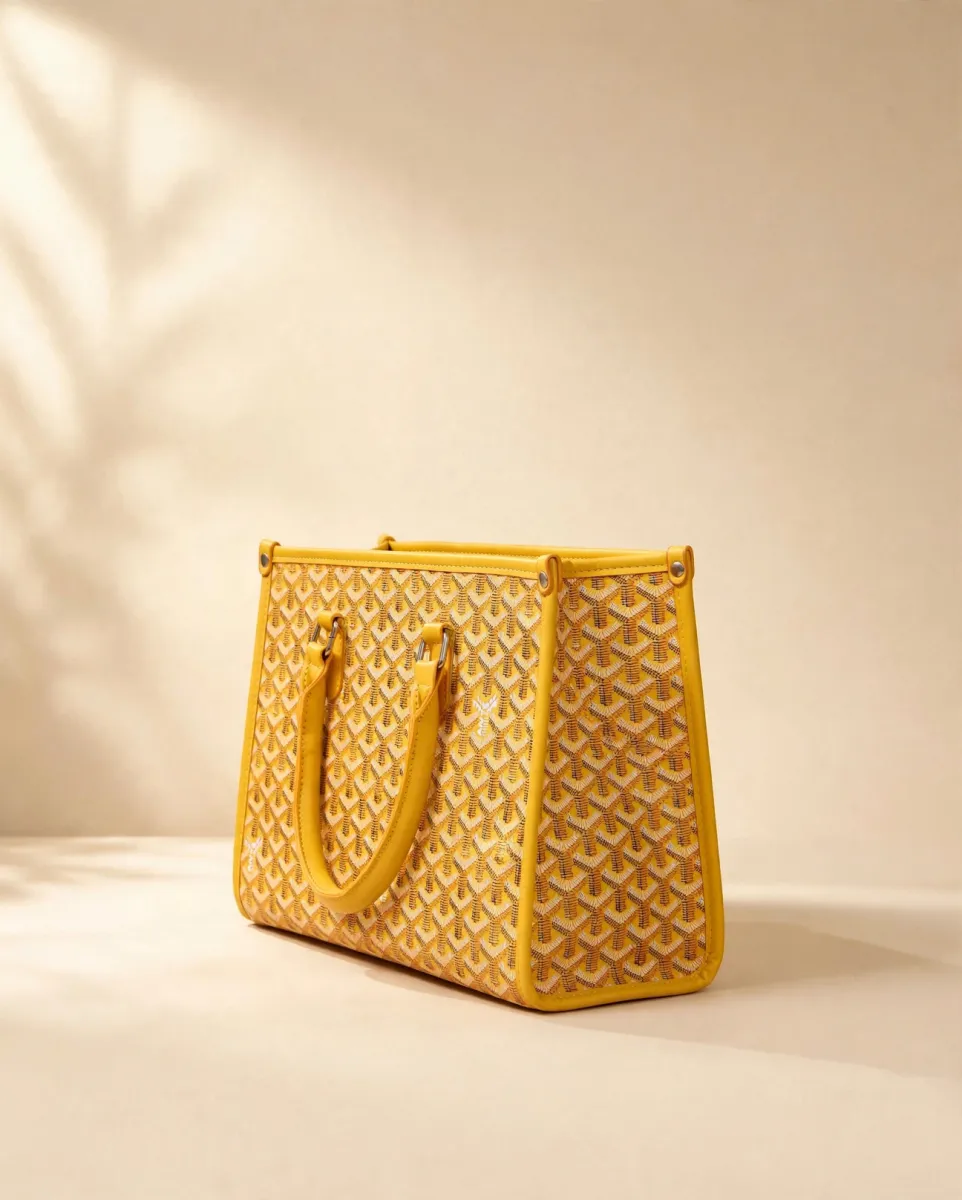 FM Prisem Heritage Tote  Sunshine Yellow 