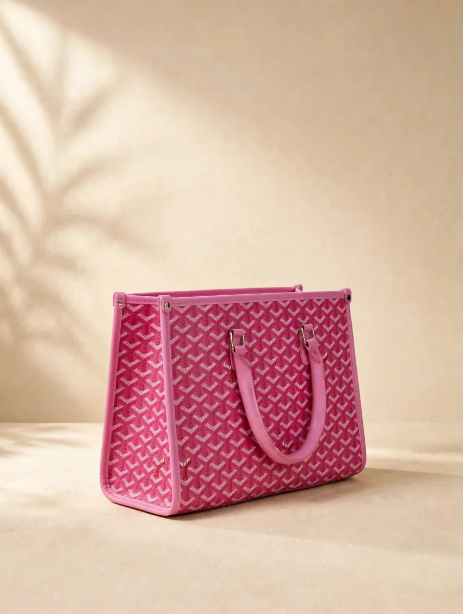 FM Prisem Heritage Tote   Blush Pink 
