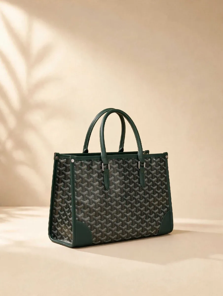 FM Prisem Heritage Tote Forest Green