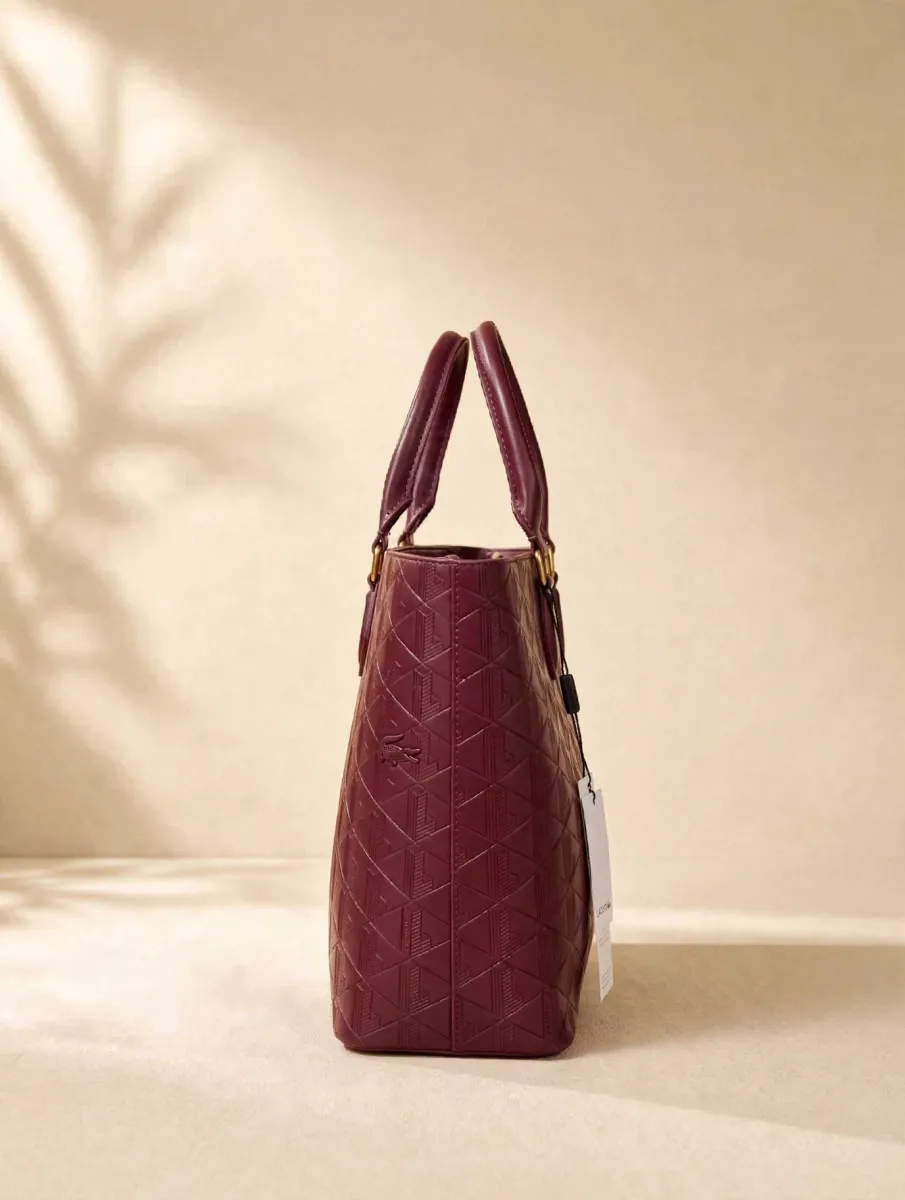 Luxe Mono Tote Bag