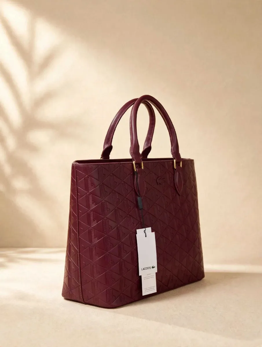 Luxe Mono Tote Bag