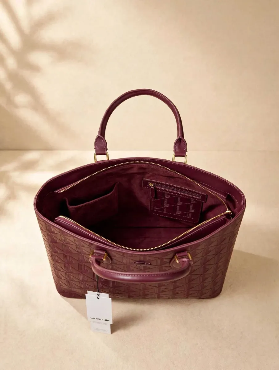 Luxe Mono Tote Bag