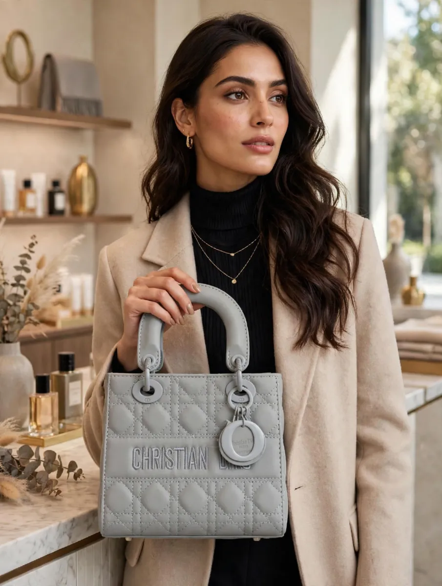 “Luxe Stitch Handbag”