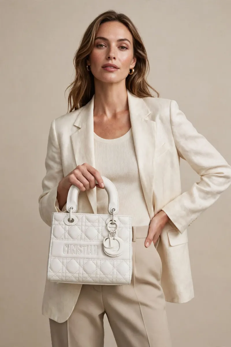 “Luxe Stitch Handbag”