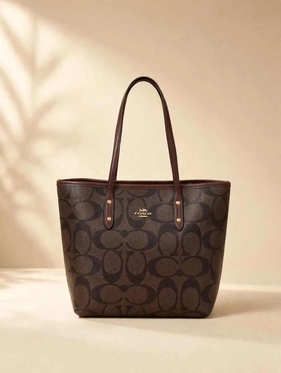 Signature Monogram Tote Bag