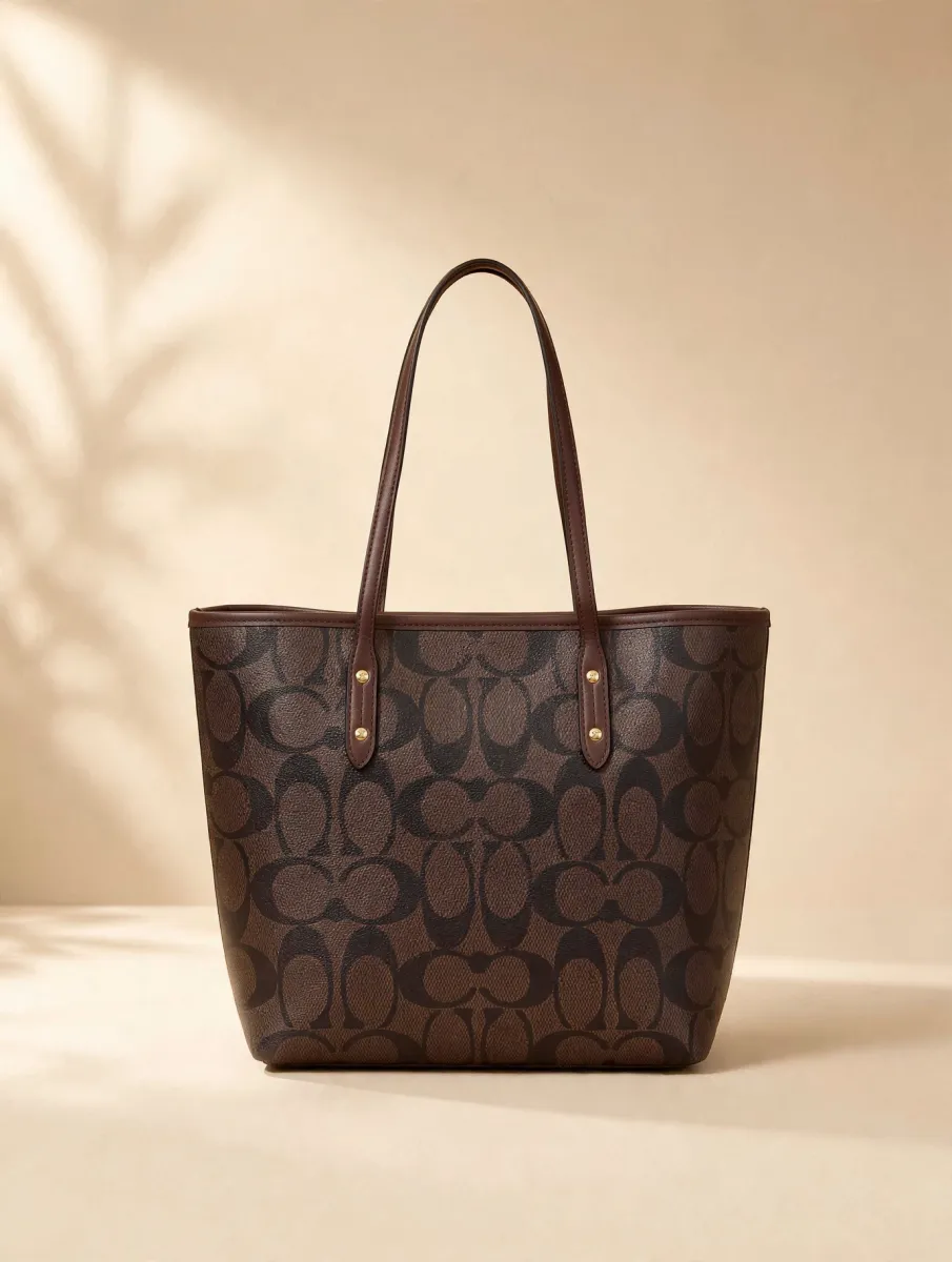 Signature Monogram Tote Bag