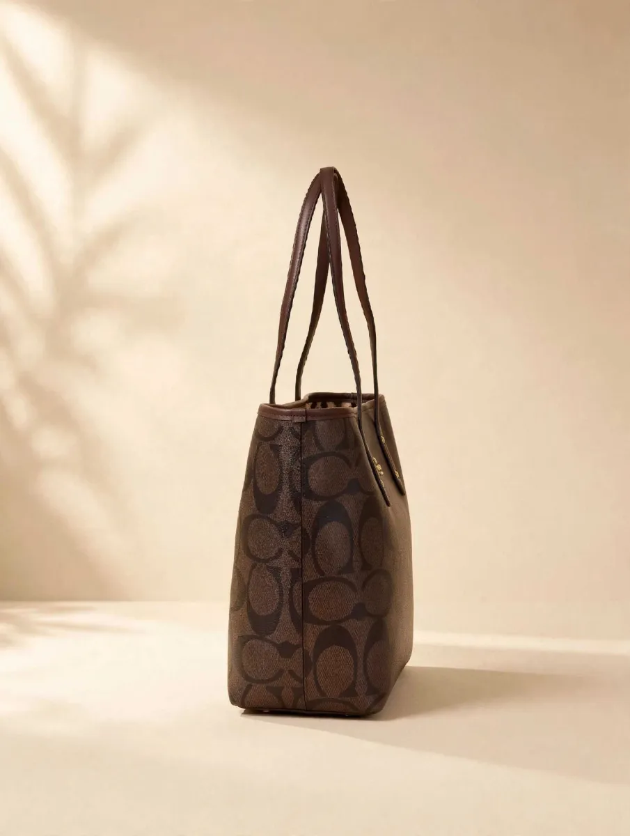 Signature Monogram Tote Bag