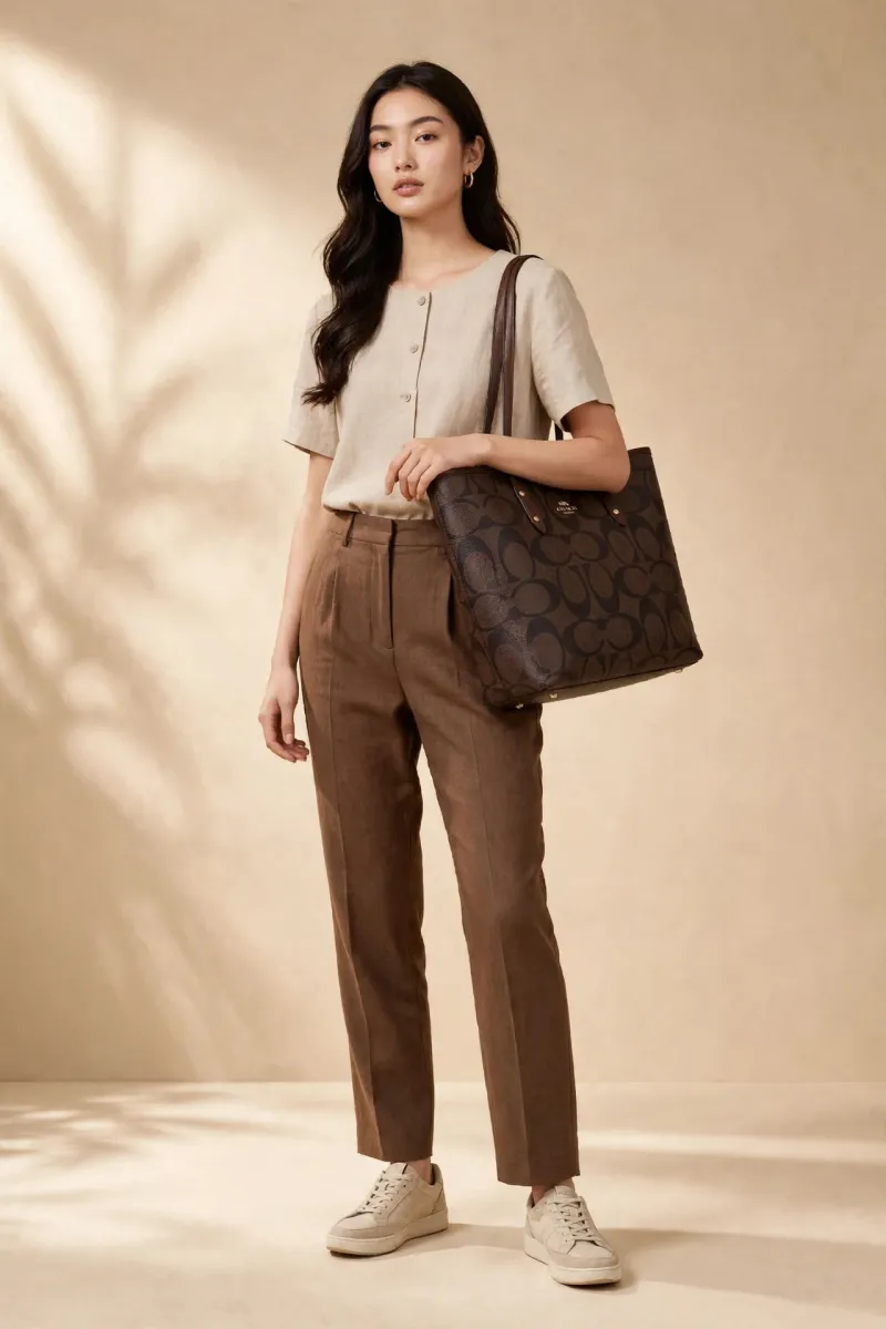 Signature Monogram Tote Bag