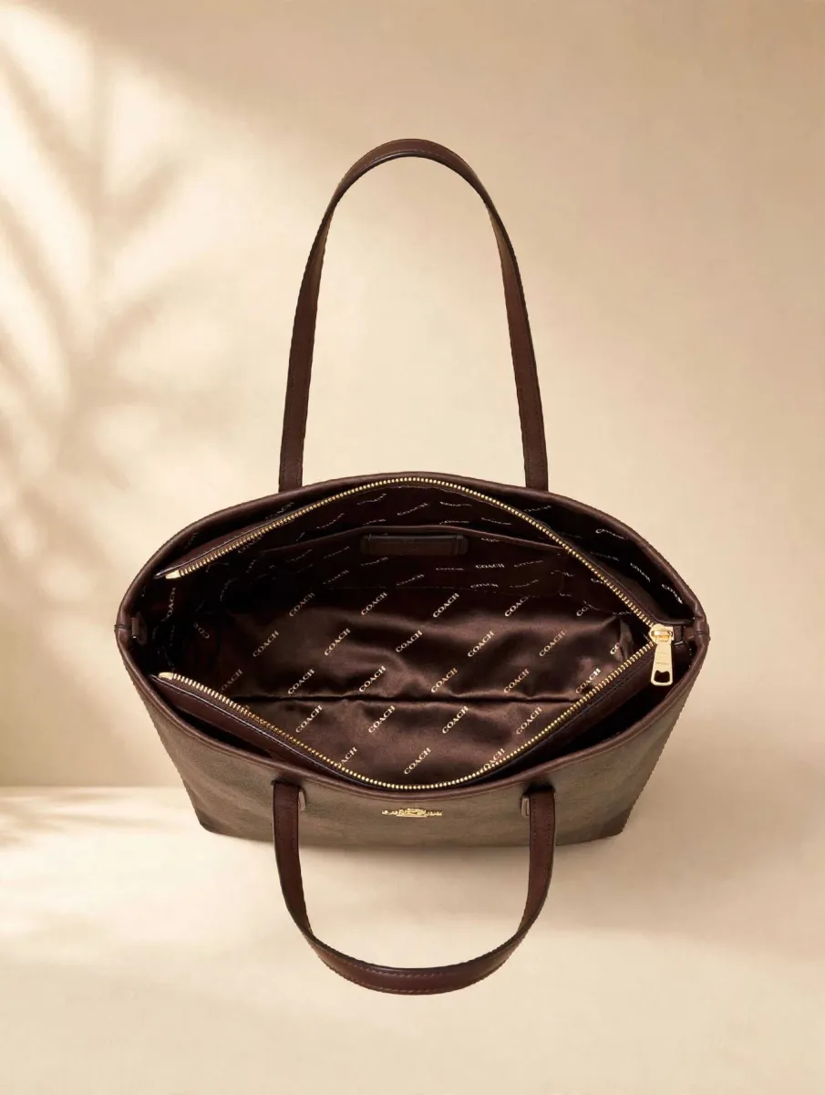 Signature Monogram Tote Bag