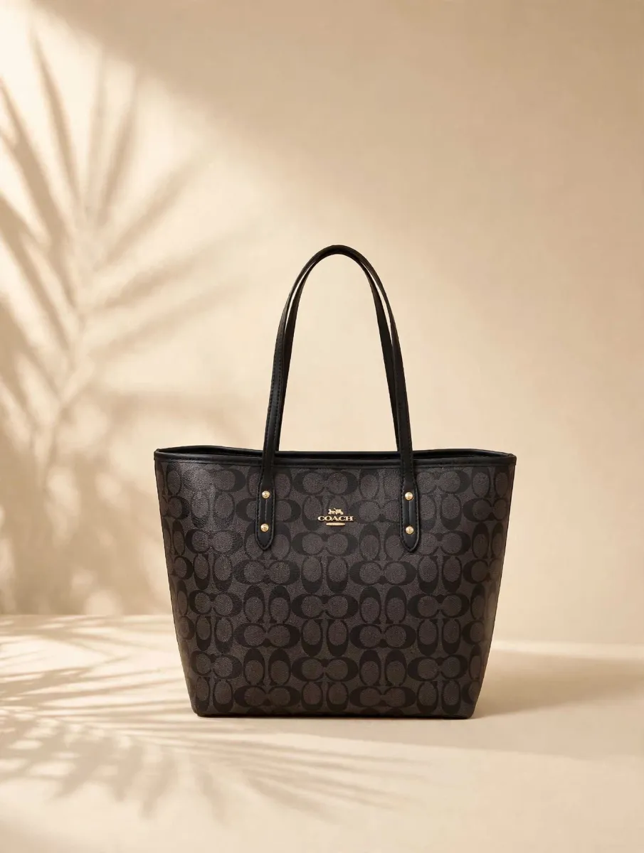 Signature Monogram Tote Bag