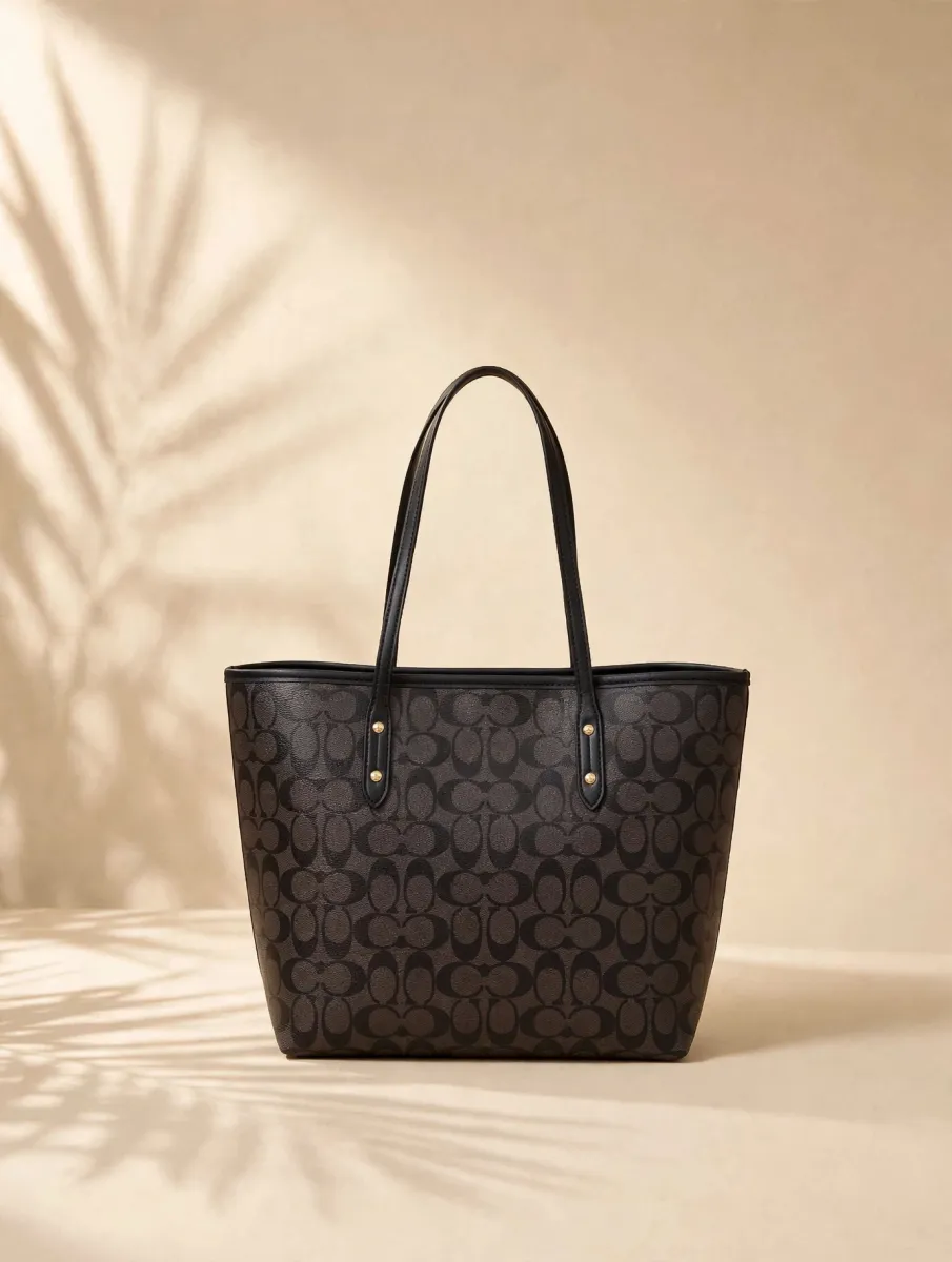 Signature Monogram Tote Bag