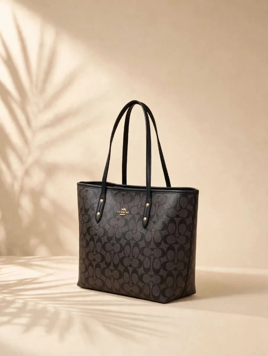 Signature Monogram Tote Bag