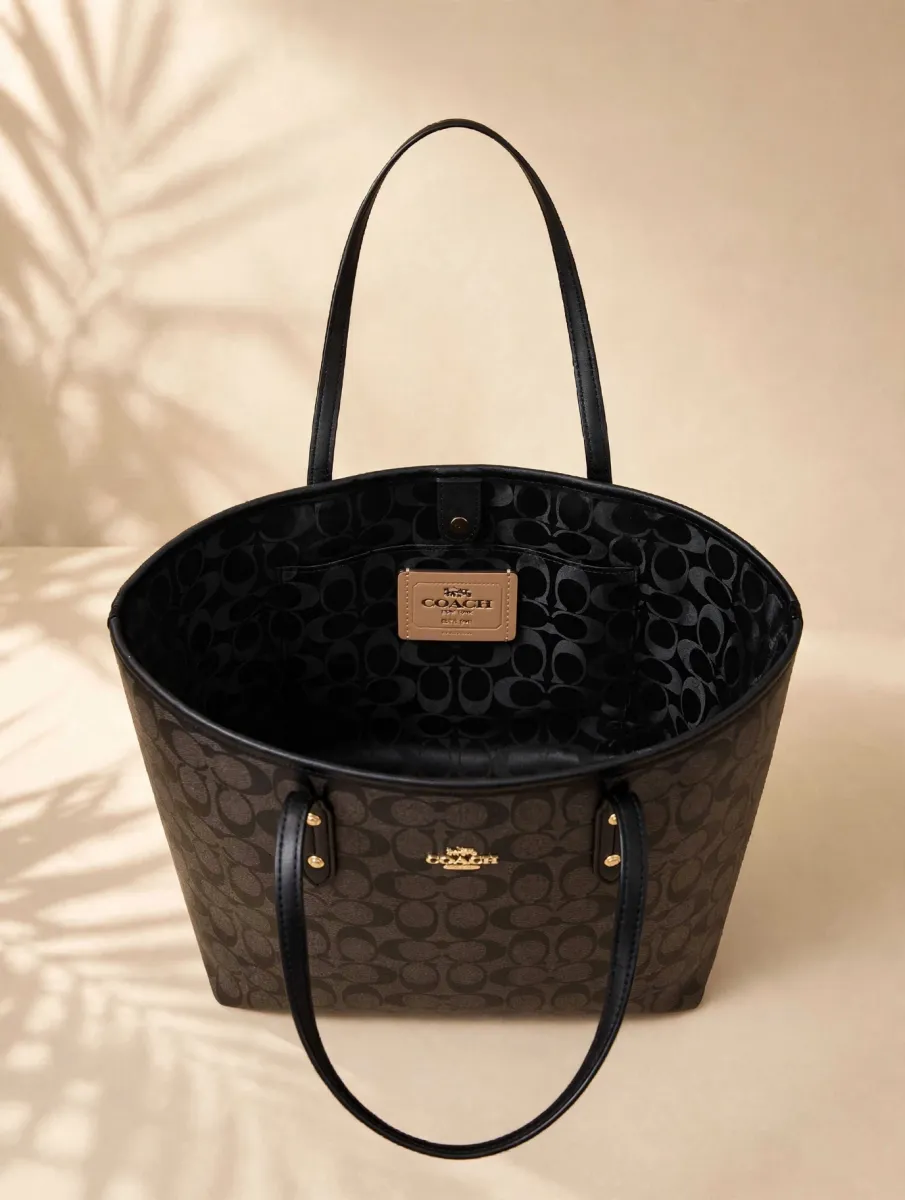 Signature Monogram Tote Bag