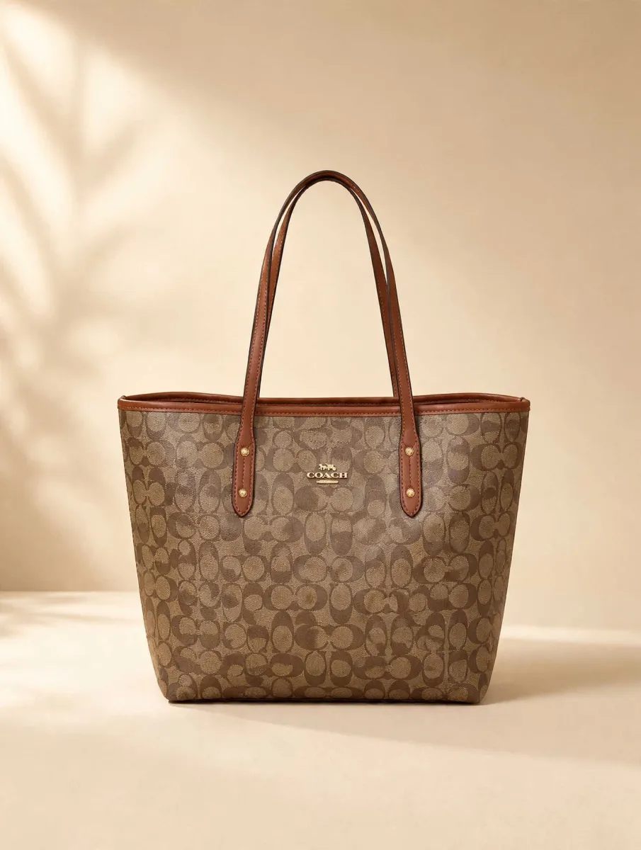 Signature Monogram Tote Bag