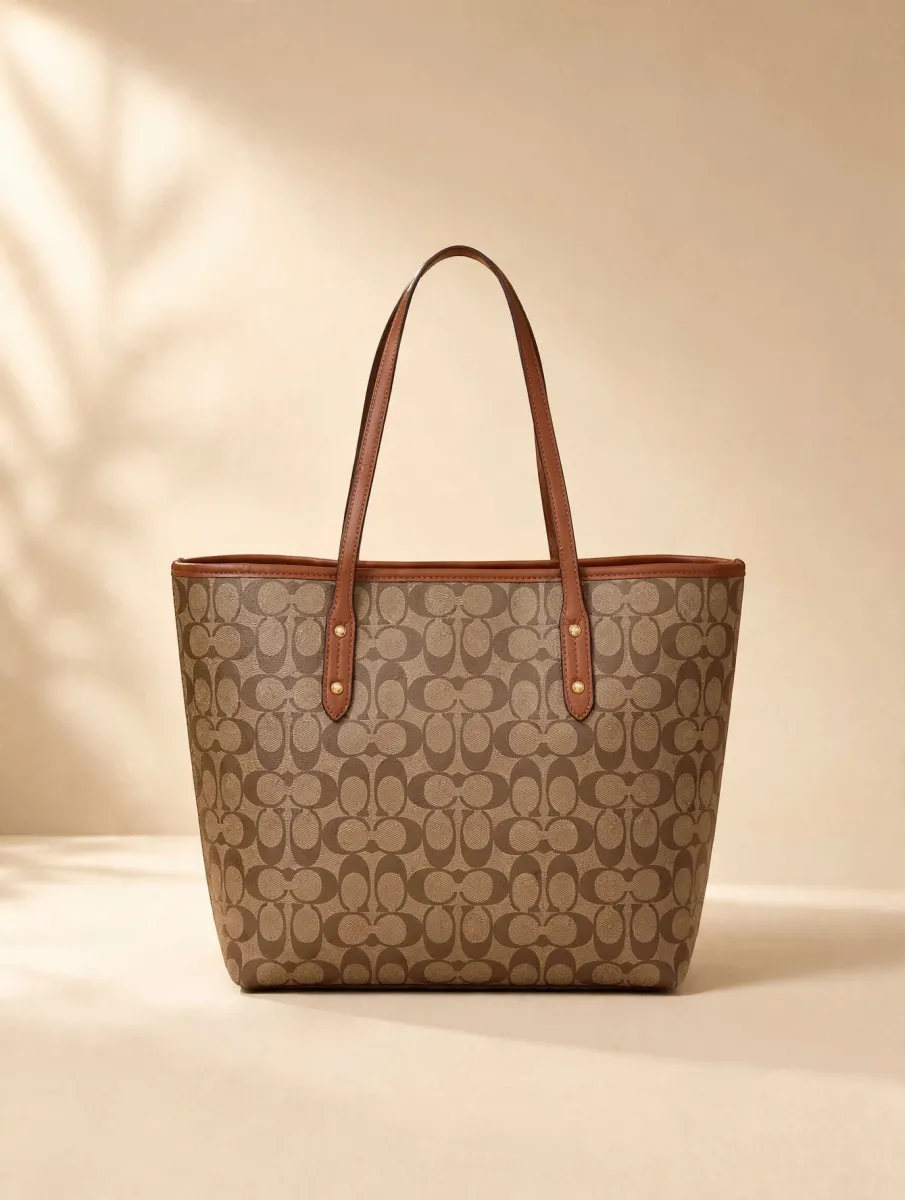 Signature Monogram Tote Bag