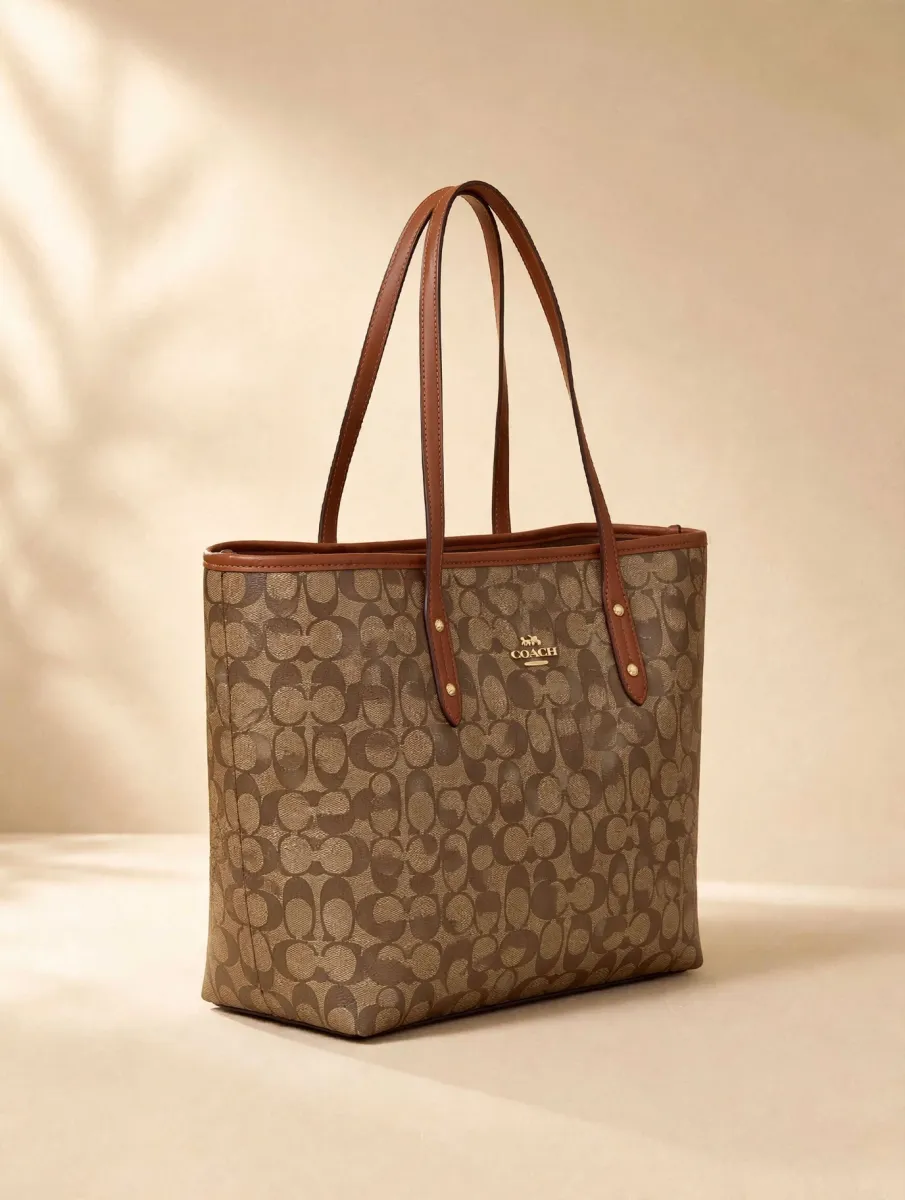 Signature Monogram Tote Bag