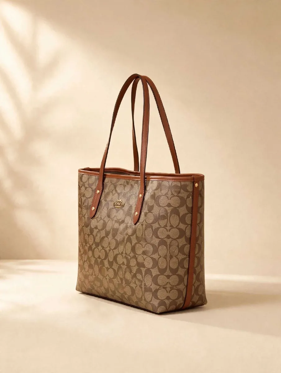 Signature Monogram Tote Bag