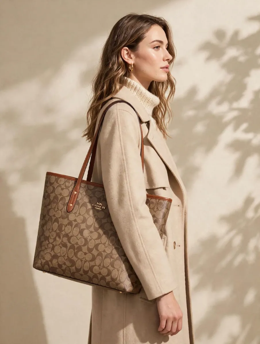 Signature Monogram Tote Bag