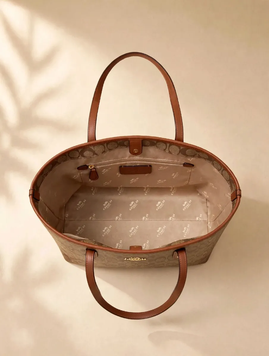 Signature Monogram Tote Bag