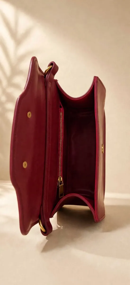 Valentino V Mini Bag - Maroon